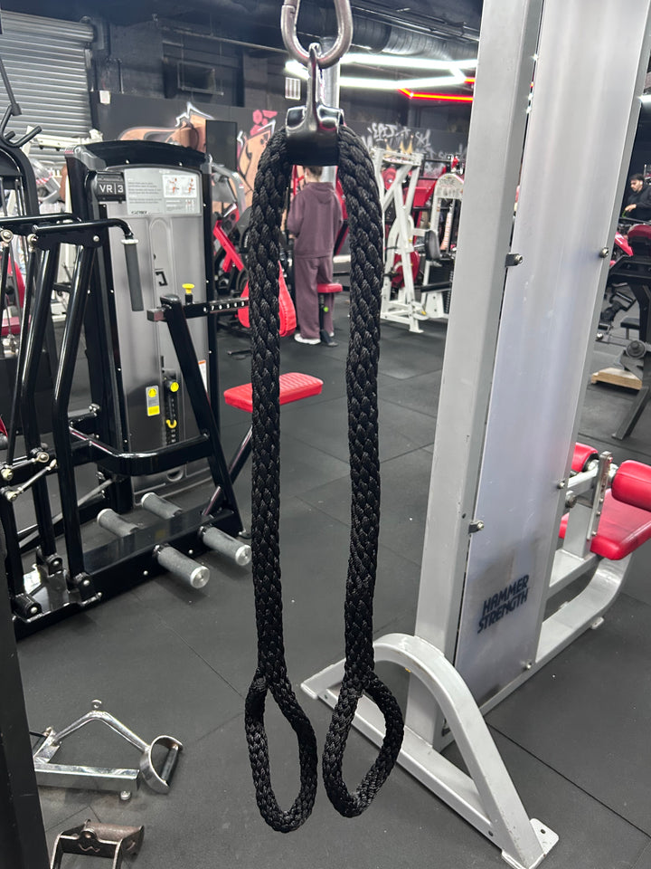 Super Long Looped Tricep ropes by @HDGYMEQUIPMENT