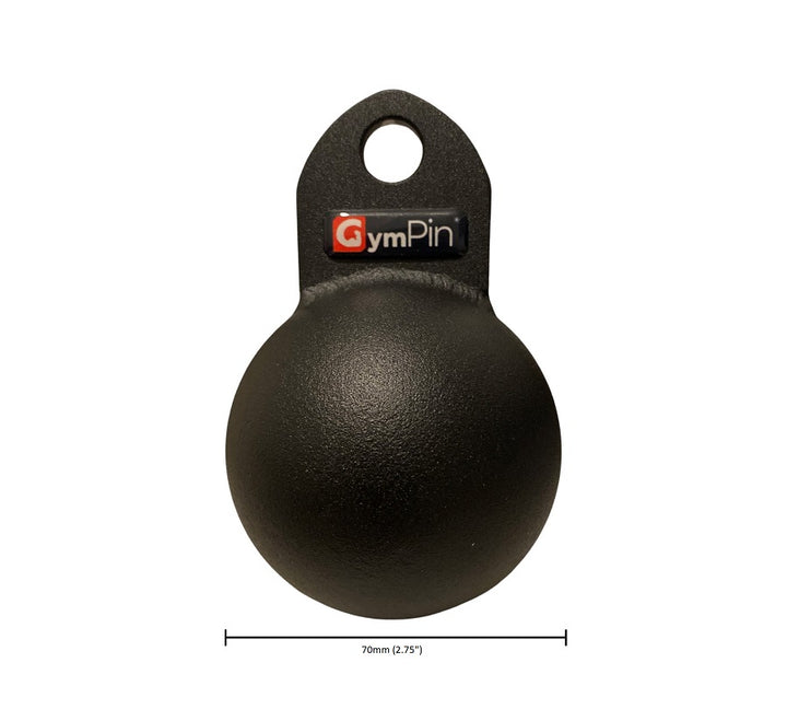 70mm Grip Ball Attachment | Use With D-Handle Bar GymPin